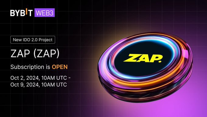 **오랜만의 zap 소식,** *****🤨***** **Bybit IDO**