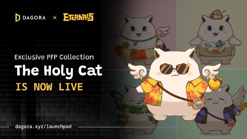 "The Holy Cat" Exclusive PFP Collection …