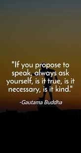 If you propose to speak, always …