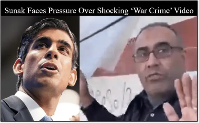 Sunak Faces Pressure Over Shocking ‘War Crime’ Video