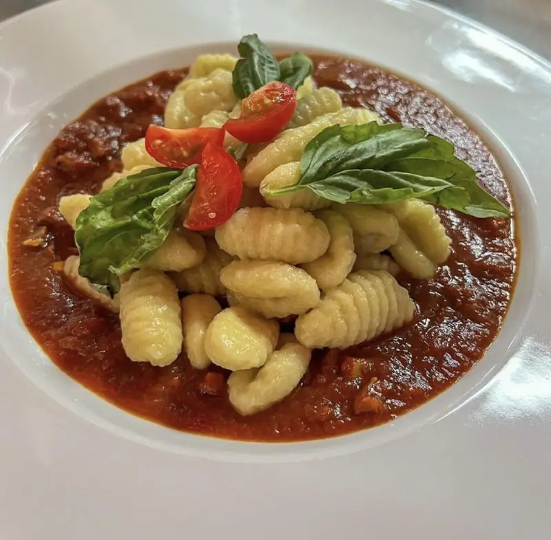 gnocchi with bolognese sauce