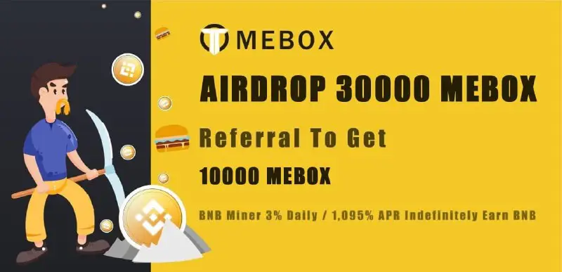 *****🚀*** New Airdrop: Mebox