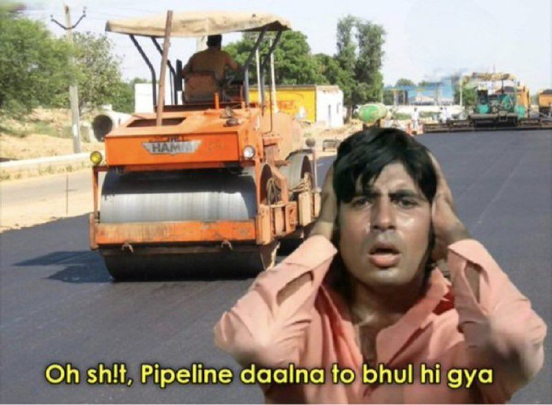 Govt after successfully constructing the road