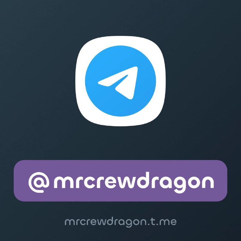 [Fragment.com/username/MrCrewDragon](http://Fragment.com/username/MrCrewDragon)