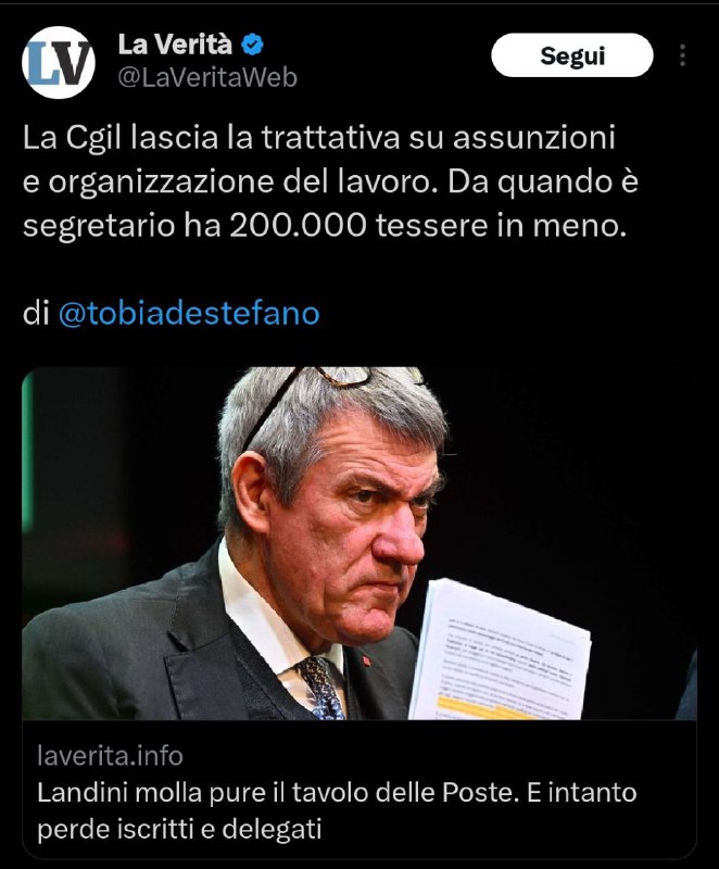 IL SUO RUOLO È QUESTO... PER …