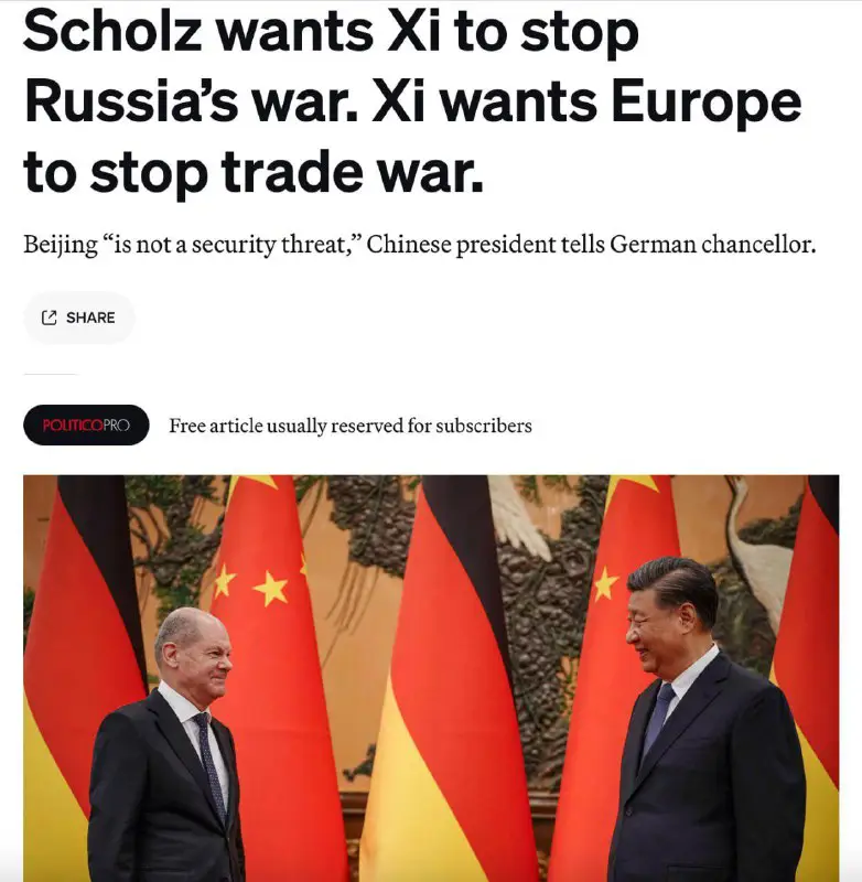 Xi Jinping wezwał Europę, aby nie …