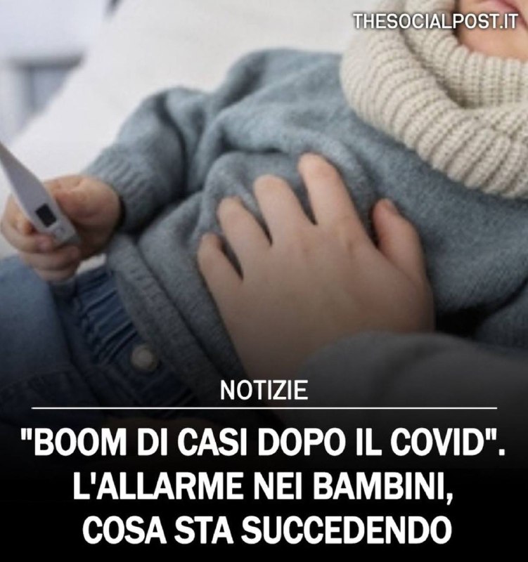 "Boom di casi dopo il… Covid". …