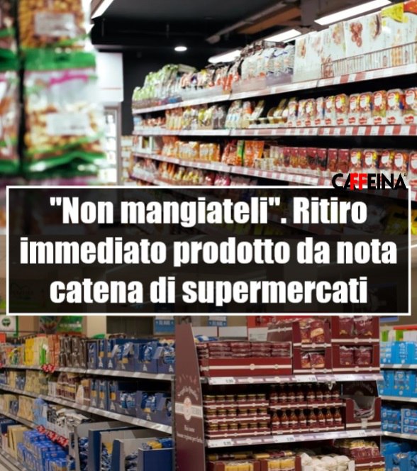 "Non mangiateli e riconsegnateli". Ritiro immediato …