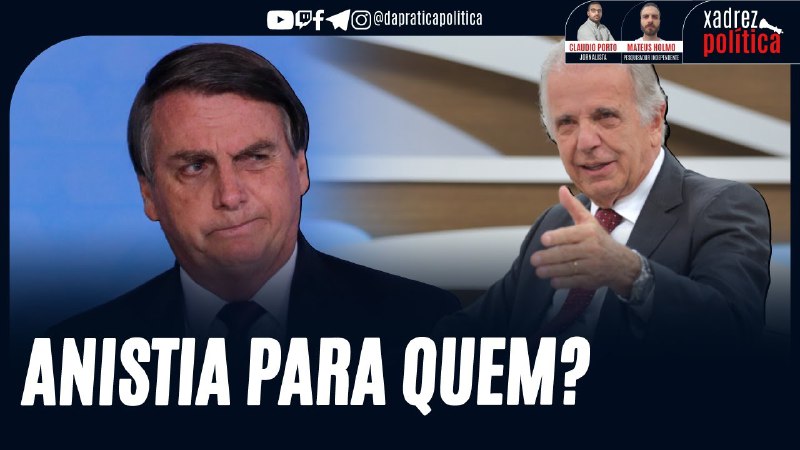[#XadrezDaPolítica](?q=%23XadrezDaPol%C3%ADtica), com o **jornalista Claudio Porto …