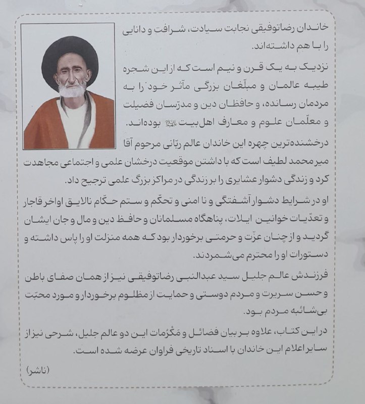 **آیت لطف**