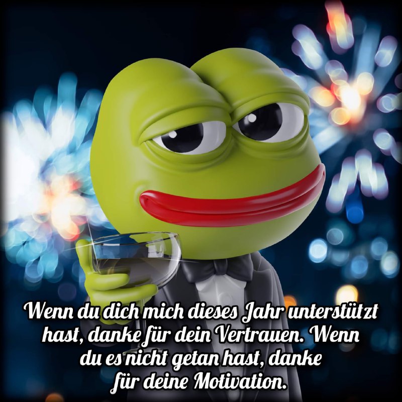 Danke für die Motivation.