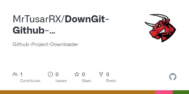 Download Link :- [Link](https://github.com/MrTusarRX/DownGit-Github-ProjectDownloader)