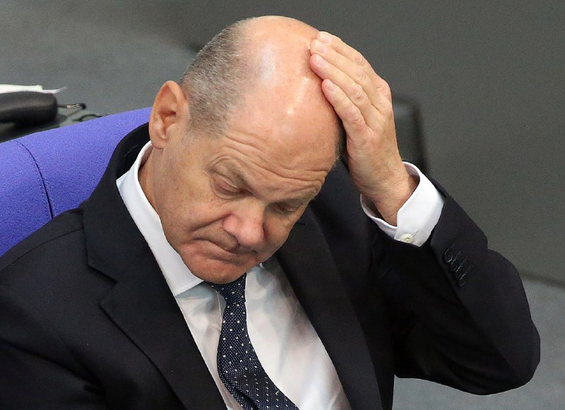 JUST IN - Germany's Chancellor Scholz …