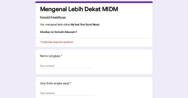 ***✨****Mengenal Lebih Dekat Ma'had 'Ilmi Darul …