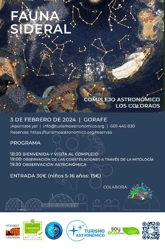 [​​](https://telegra.ph/file/b85b4fed99fe1154cca54.jpg)Seguimos con nuestra colaboración con Turismo Astronómico, con una nueva actividad: