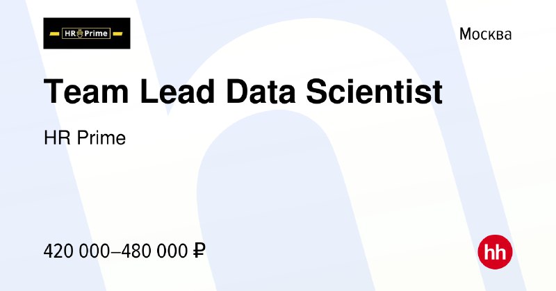 *****🔎*** Team Lead Data Scientist**