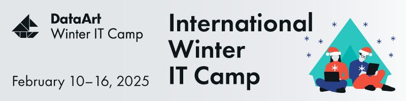 **Winter IT Camp 2025. Doors close …