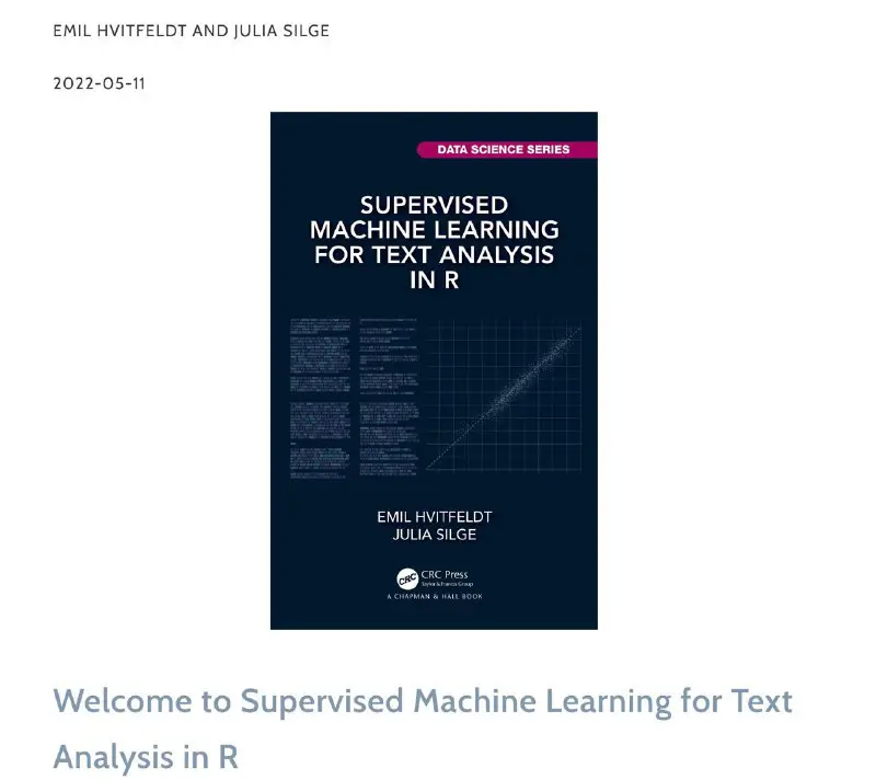 **Welcome to Supervised Machine Learning for …