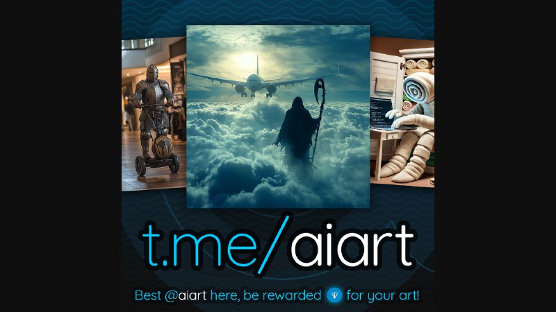 Best @[**aiart**](https://t.me/aiart) here, be rewarded***💎*** for …