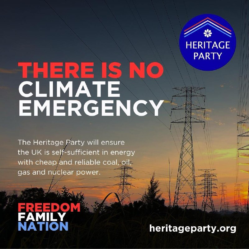 There is no climate emergency