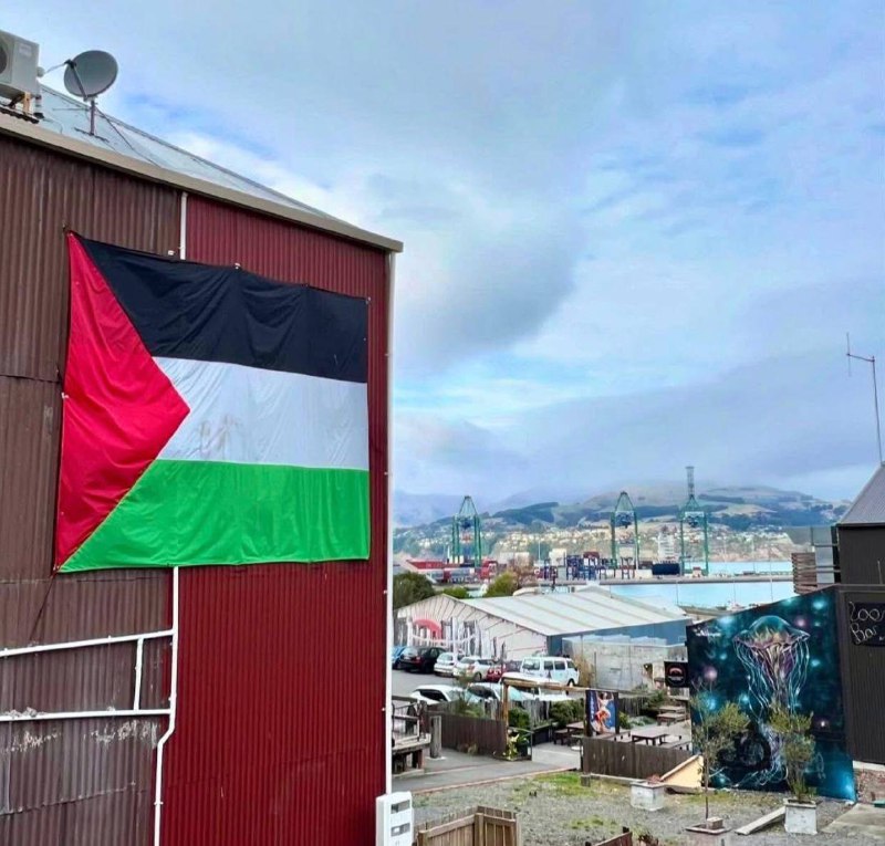 ***📍***Spotted in Lyttelton, New Zealand ***🇳🇿******🇵🇸***