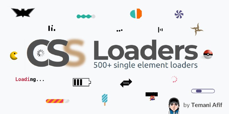 [**CSS Loaders**](https://css-loaders.com/)