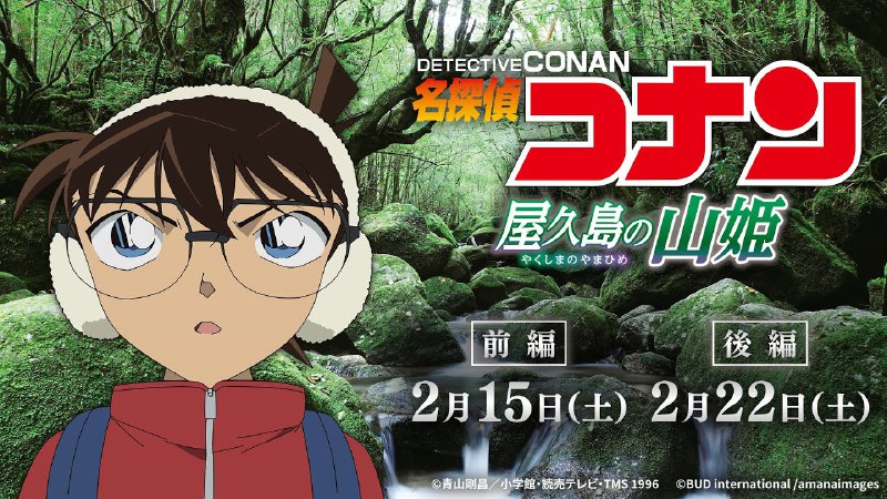 **Programmazione dell'anime di Detective Conan:**