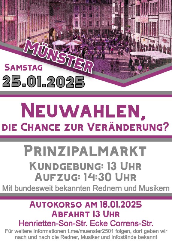 ***📅*** Demo Münster ***📅***