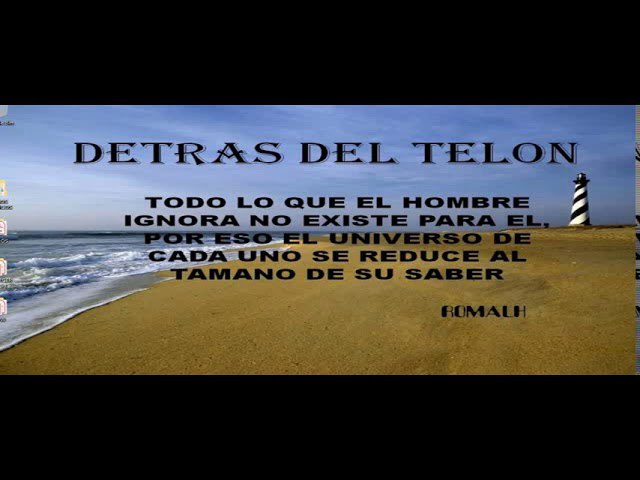 DETRAS DEL TELON