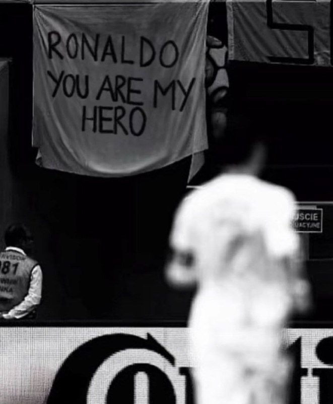 Ronaldo You Are My Hero ! …