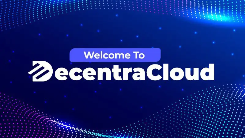 **We're glad to announce that DecentraCloud …