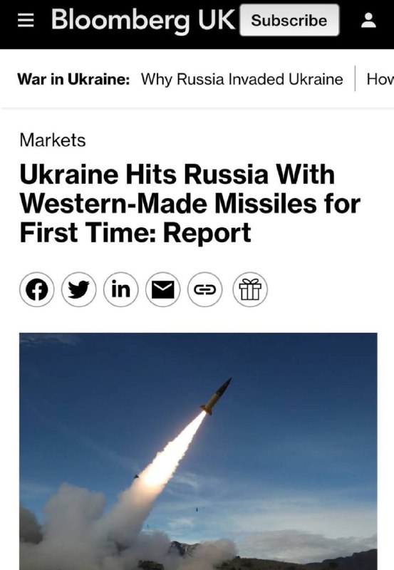 JUST IN - Russia attacked with …