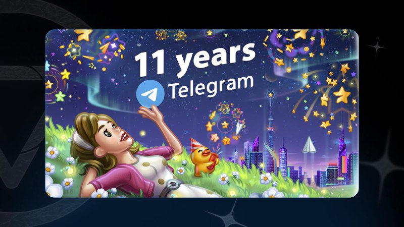 ***?*****Праздничное обновление Telegram**