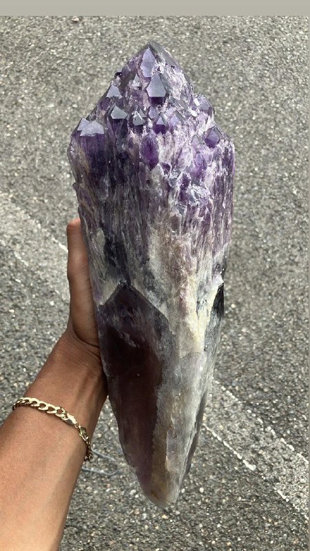 Found this Giant amethyst at a …