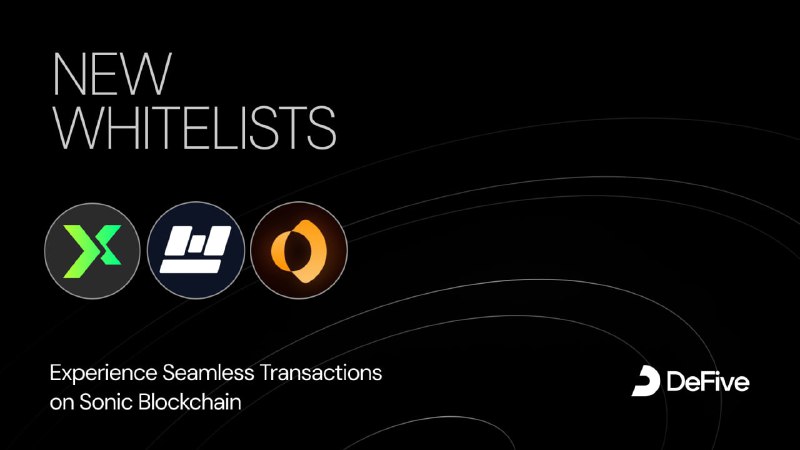***🚀*** New tokens live on DeFive!