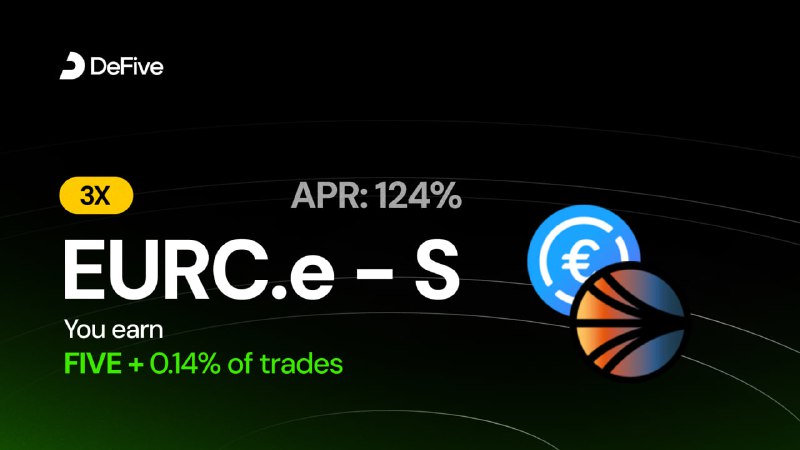 New farm alert: EURC.e/S is now …