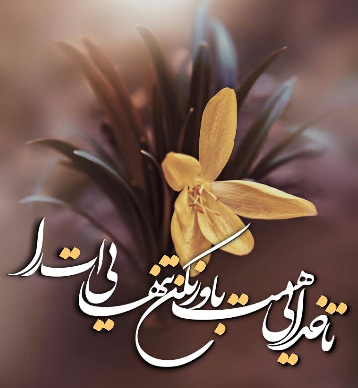 صبحتون آمیخته به نگاه خدا ***?***