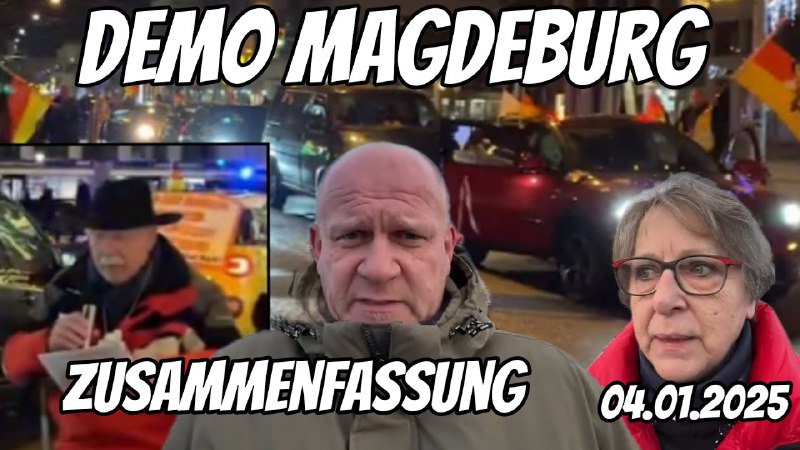 Demo MAGDEBURG mit Carsten Jahn ***🇩🇪*** …