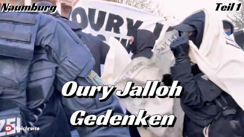 Oury Jalloh Gedenken #1 Naumburg 6.1.25 …