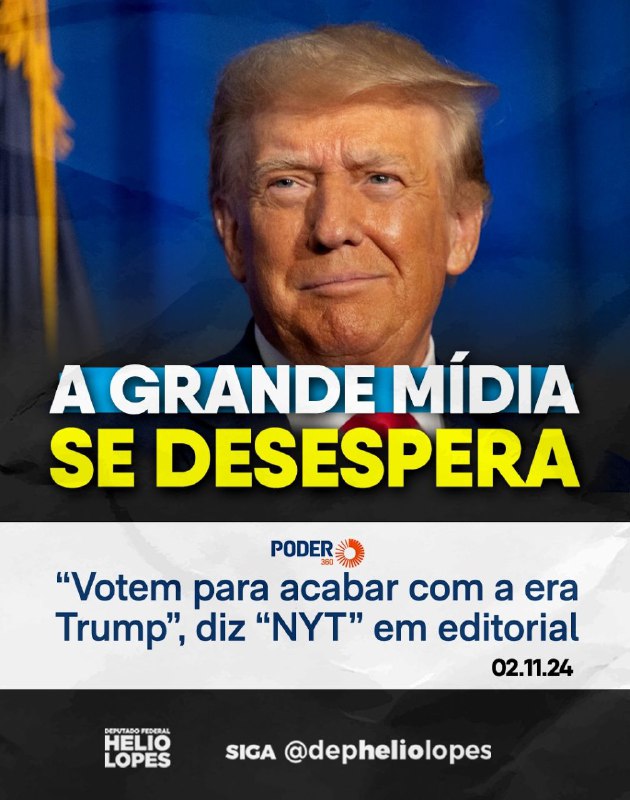 A grande mídia está em pânico …