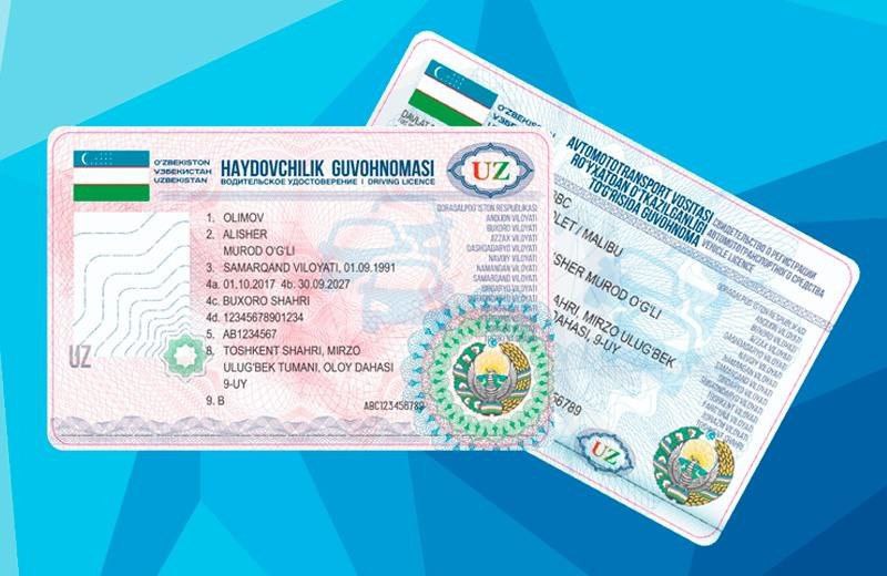 ***❗️***Haydovchilik guvohnomasi pasport o‘rnini bosa oladi.