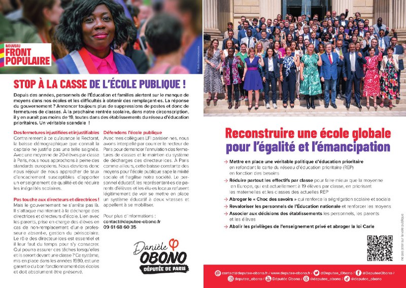 Actualités de Danièle Obono