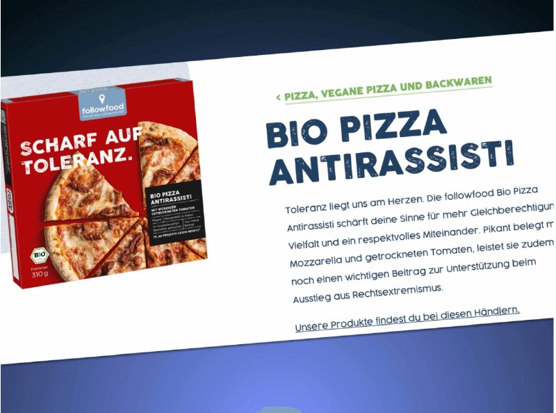 [Scharf auf Toleranz? Wie eine Bio-Pizza …