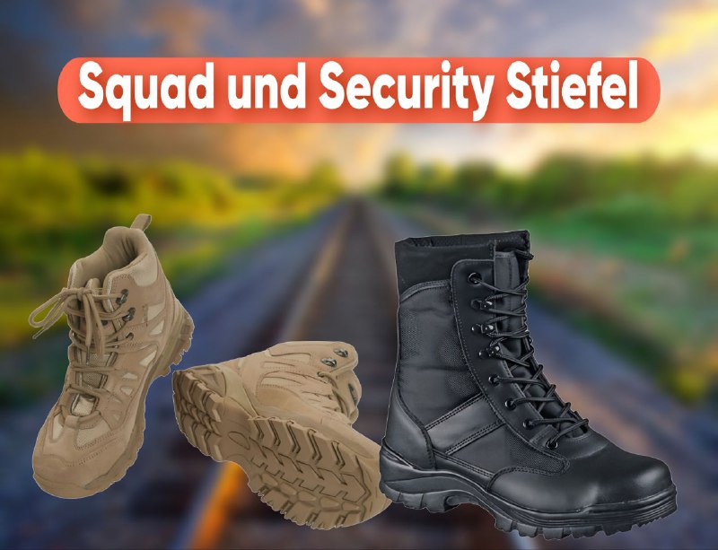 ***‼️******🥾*****Squad und Security Stiefel*****‼️***