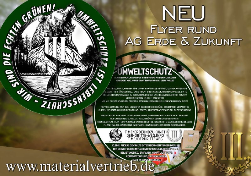 **NEUES VOM MATERIALVERTRIEB**