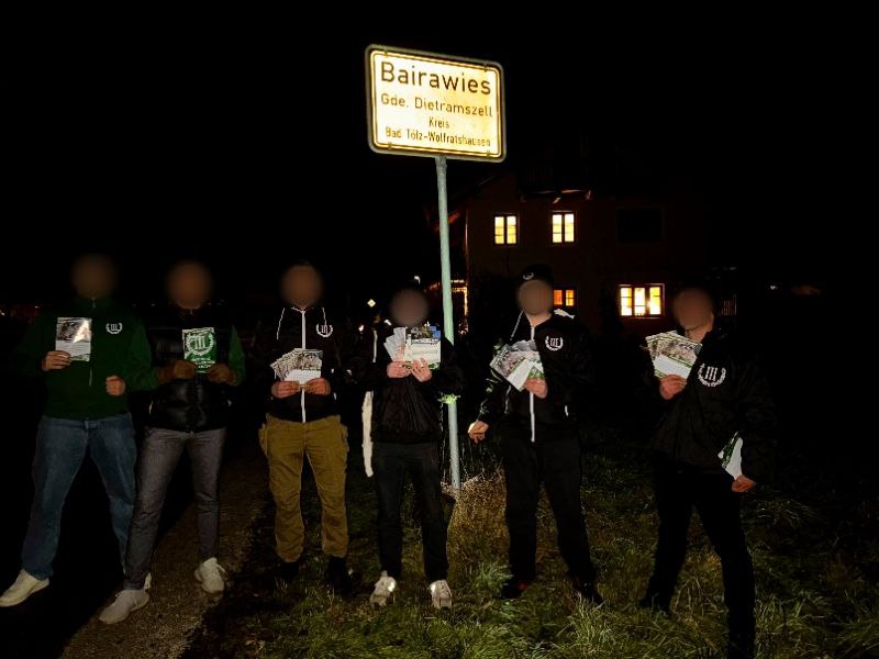 Asylflut stoppen – Flugblattverteilung in Bairawies