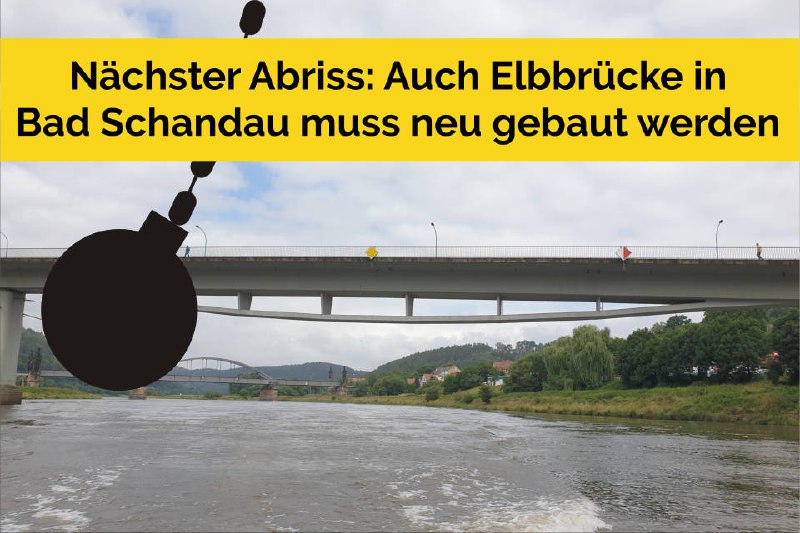 ***⚡️*** **EILMELDUNG: Elbbrücke in Bad Schandau …