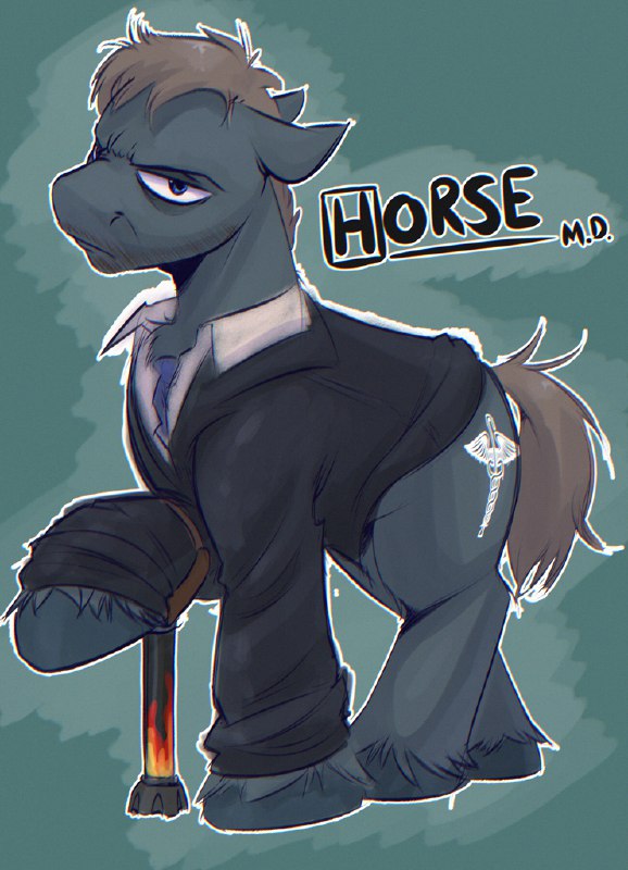 ([DeviantArt](https://www.deviantart.com/witchtaunter/art/House-Horse-1149715764)) - witchtaunter