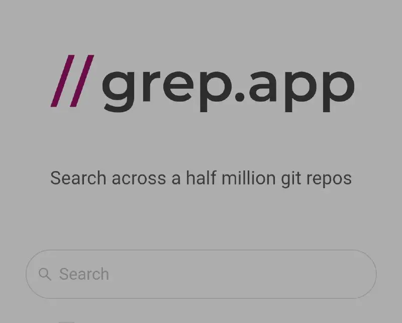 Usando [grep.app](http://grep.app/), puedes buscar código en …