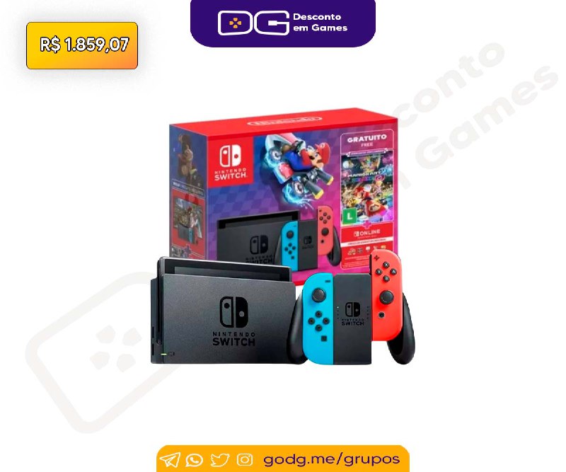 **Console Nintendo Switch V2 Novo Bundle …